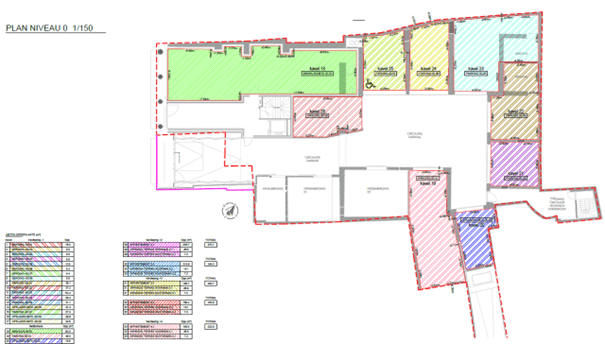 Plan 35 kavels Kortrijk
